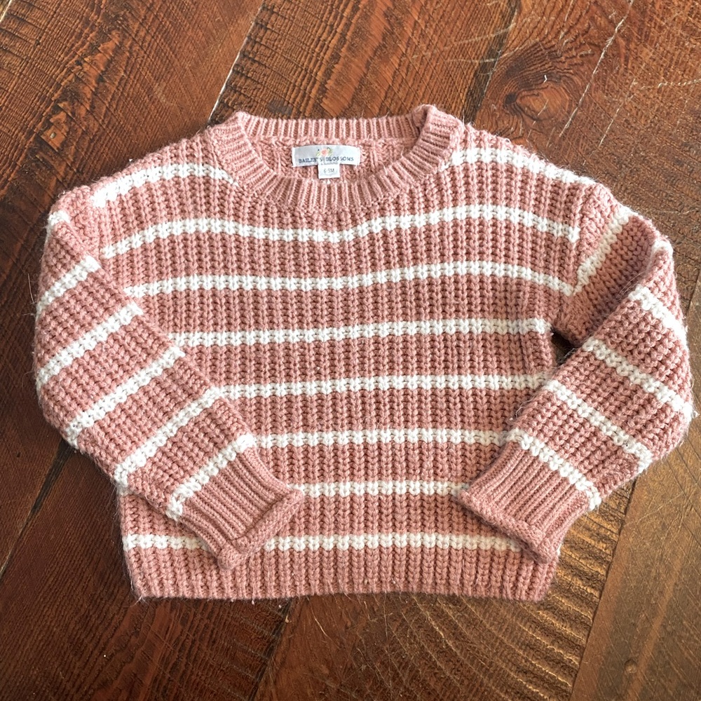 Baileys Blossoms baby sweater